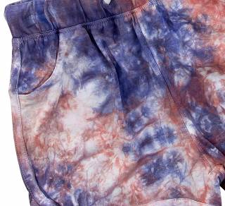 Σετ σορτς Funky 122-524122-1 λευκό-tie dye